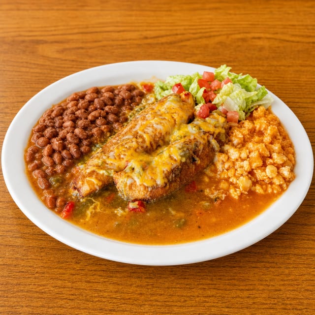 Chili Rellenos Dinner.