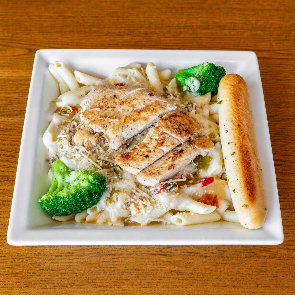 Green Chili Chic Pasta.
