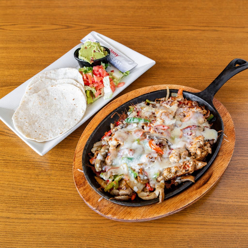 Mushroom Jack Fajitas.