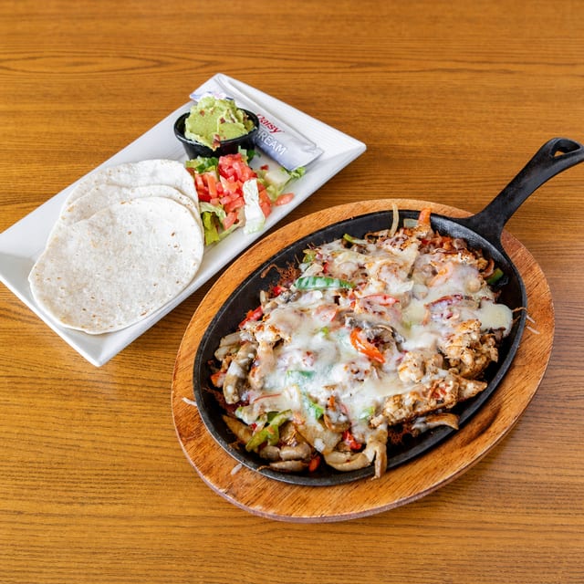 Mushroom Jack Fajitas.