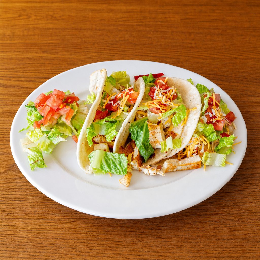 Chicken Chingon Tacos.