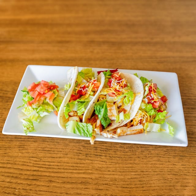 12 Chicken Chingon Tacos.