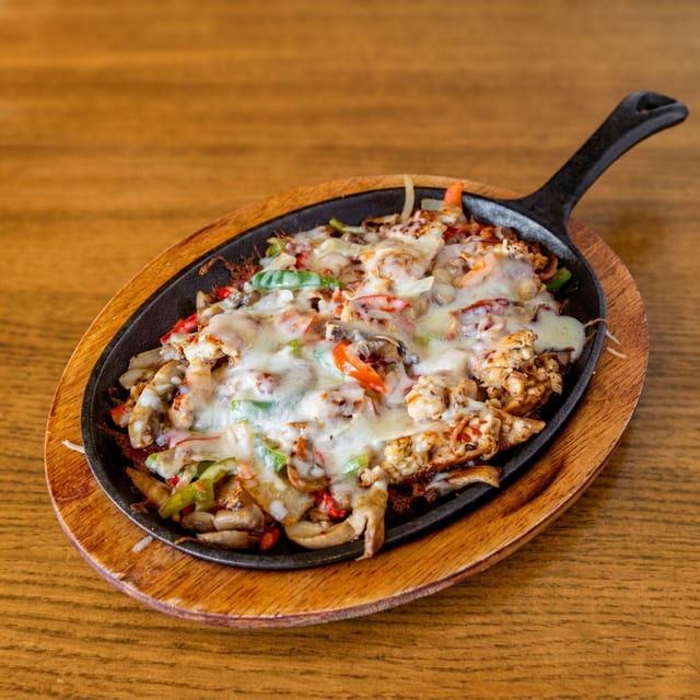 Mushroom Jack Fajitas.