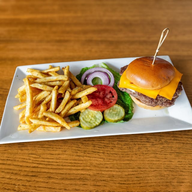 The "Mother Road" Burger.