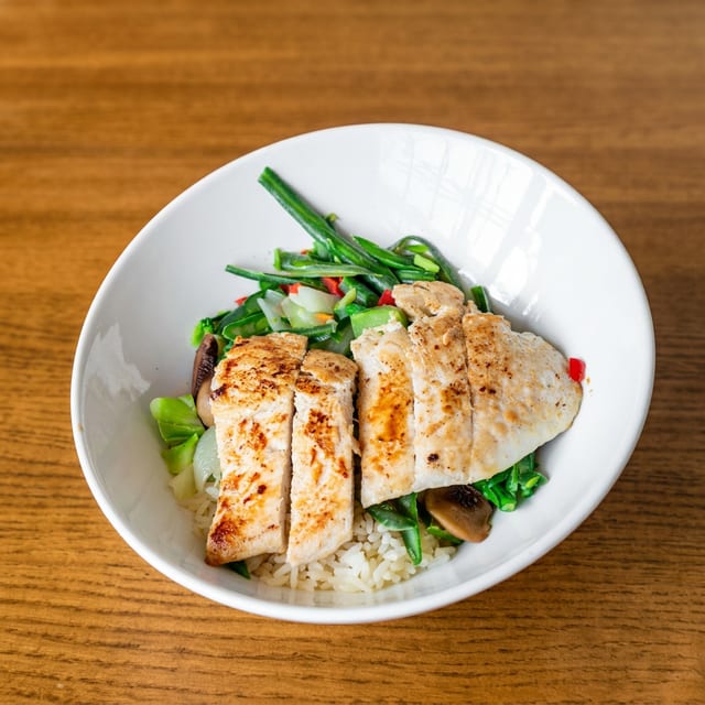 Teriyaki Chicken Bowl.