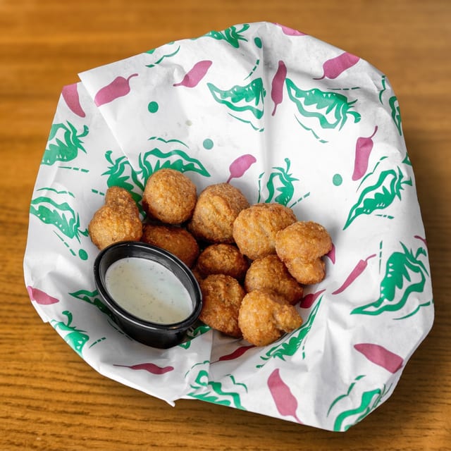 Fried Mushrooms.