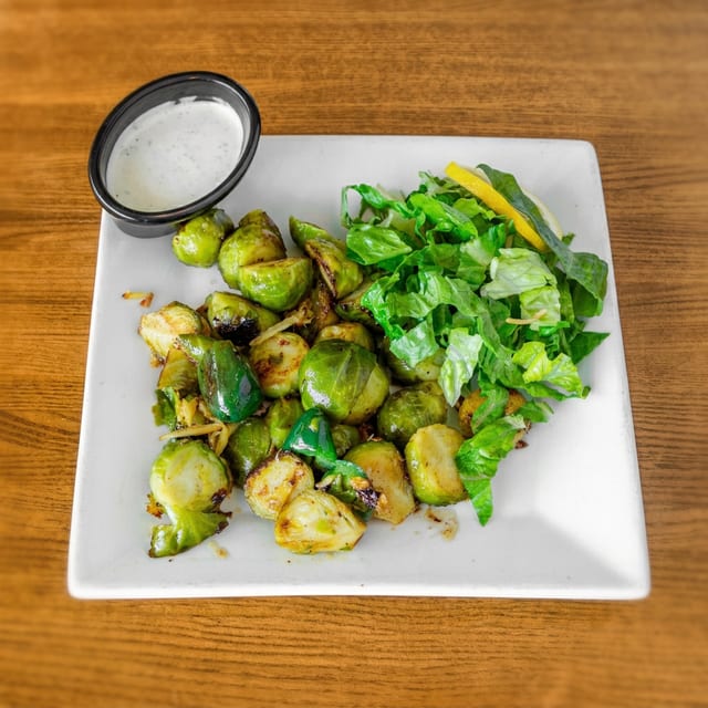 Brussels Sprouts Honey Ginger.